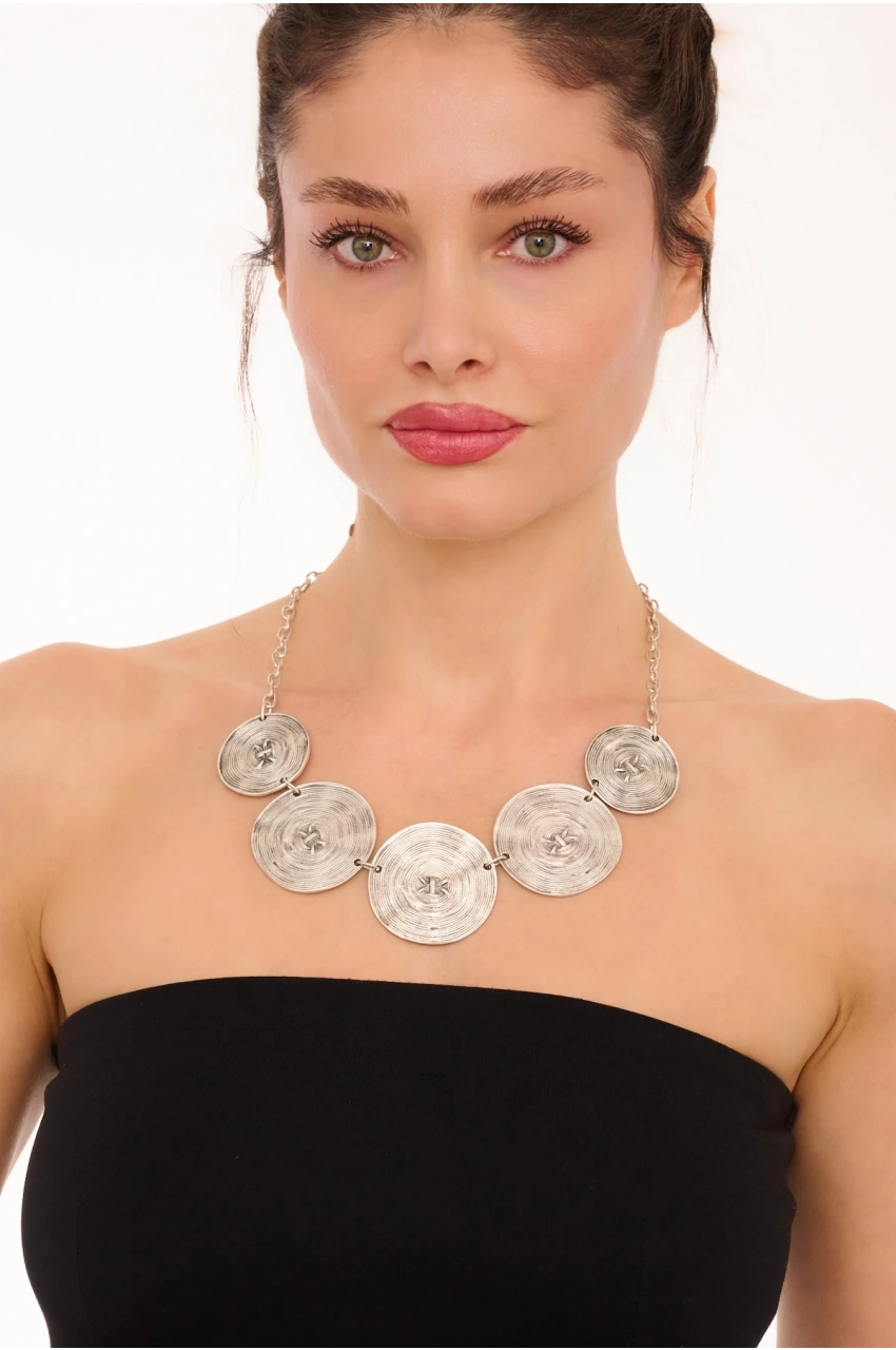 Kiraz Silver Plated Necklace