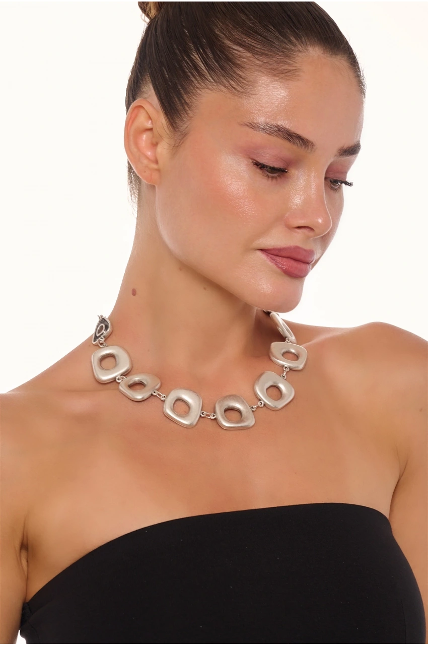 Kiraz Silver Plated Necklace