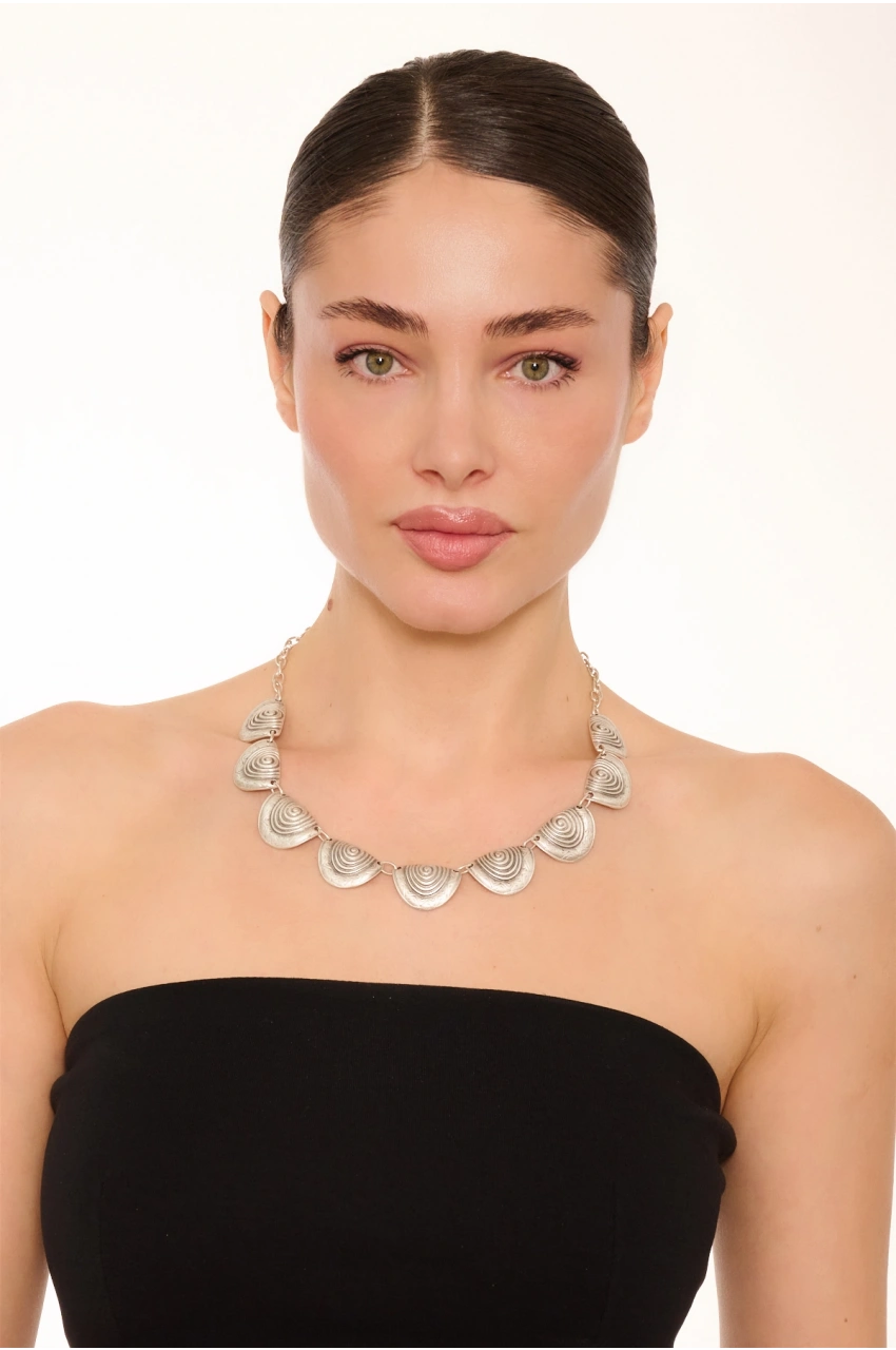 Kiraz Silver Plated Necklace