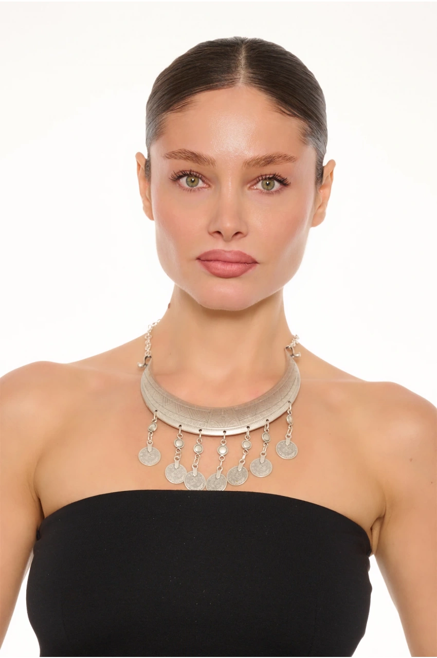 Kiraz Silver Plated Necklace