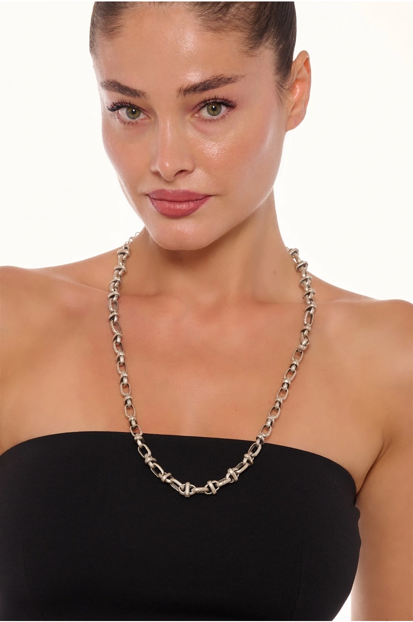 Kiraz Silver Plated Necklace