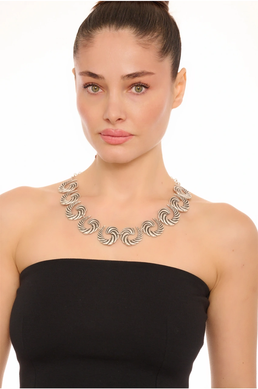 Kiraz Silver Plated Necklace