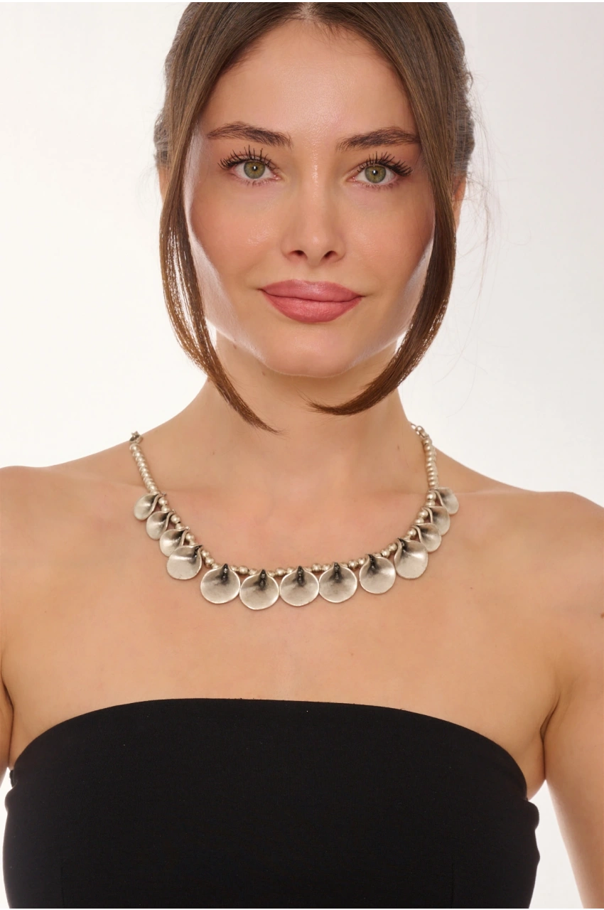 Kiraz Silver Plated Necklace