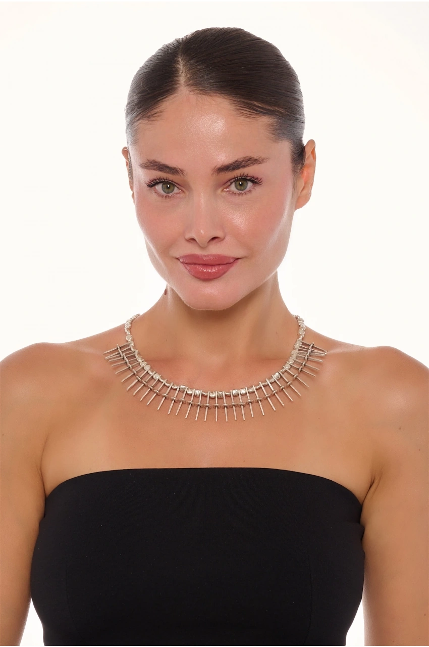 Kiraz Silver Plated Necklace