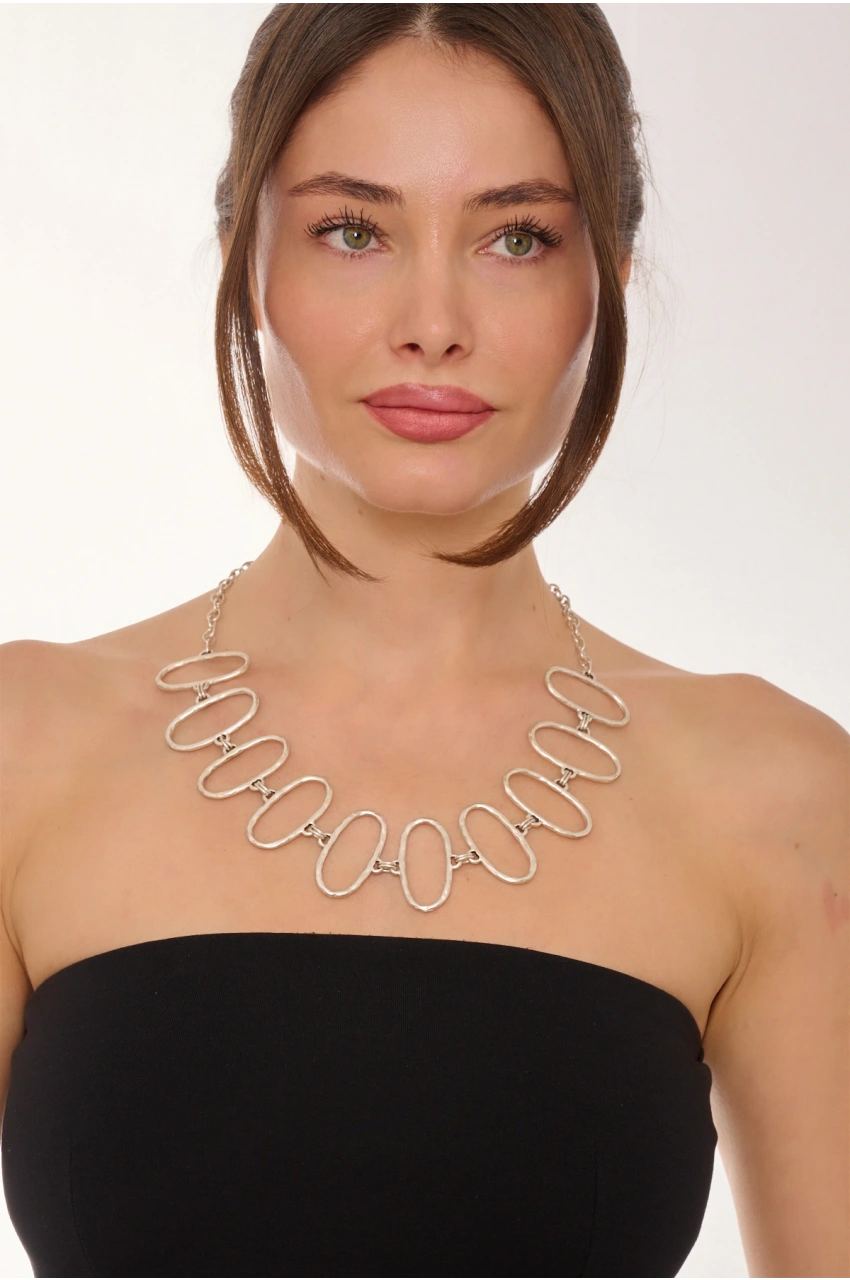 Kiraz Silver Plated Necklace