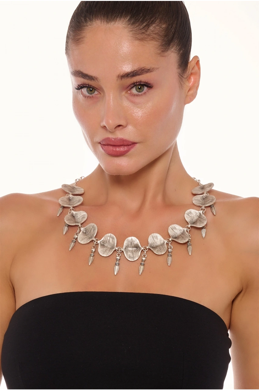 Kiraz Silver Plated Necklace