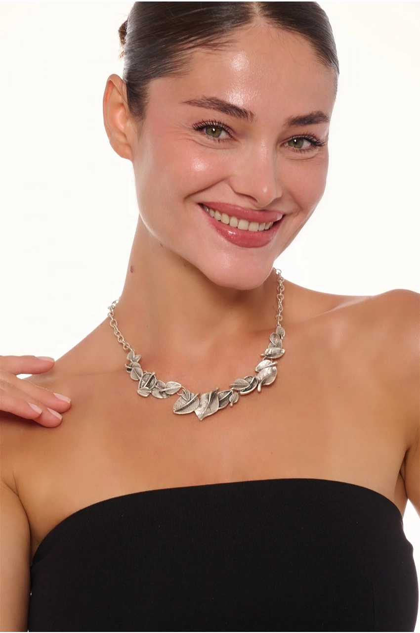 Kiraz Silver Plated Necklace