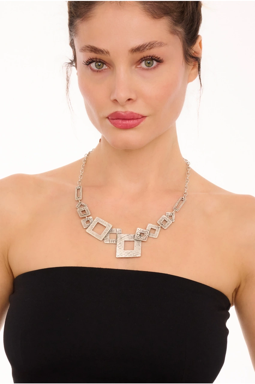 Kiraz Silver Plated Necklace