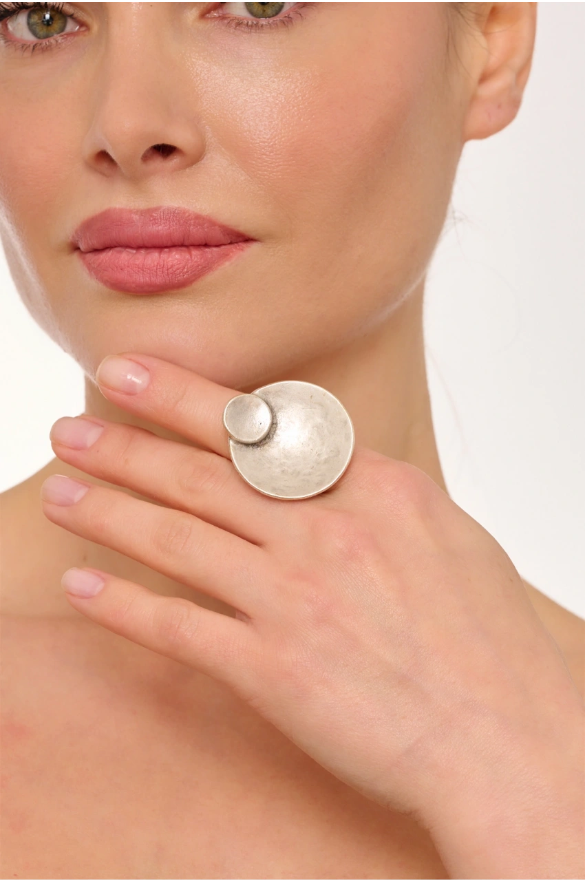 Kiraz Silver Plated Ring