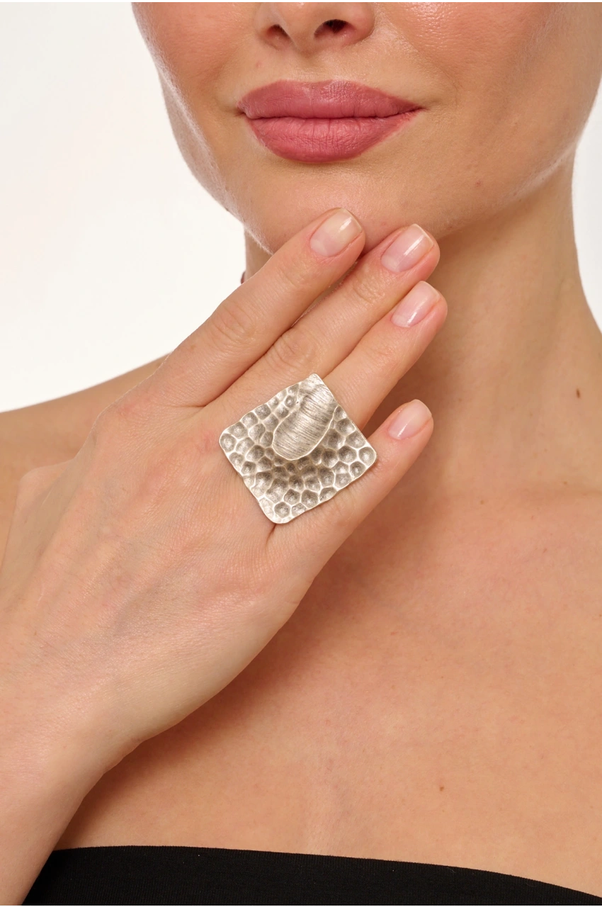Kiraz Silver Plated Ring