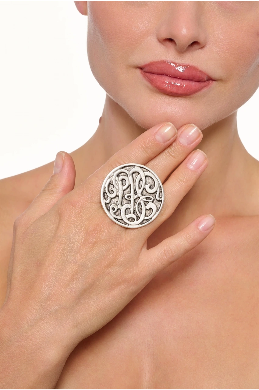 Kiraz Silver Plated Ring