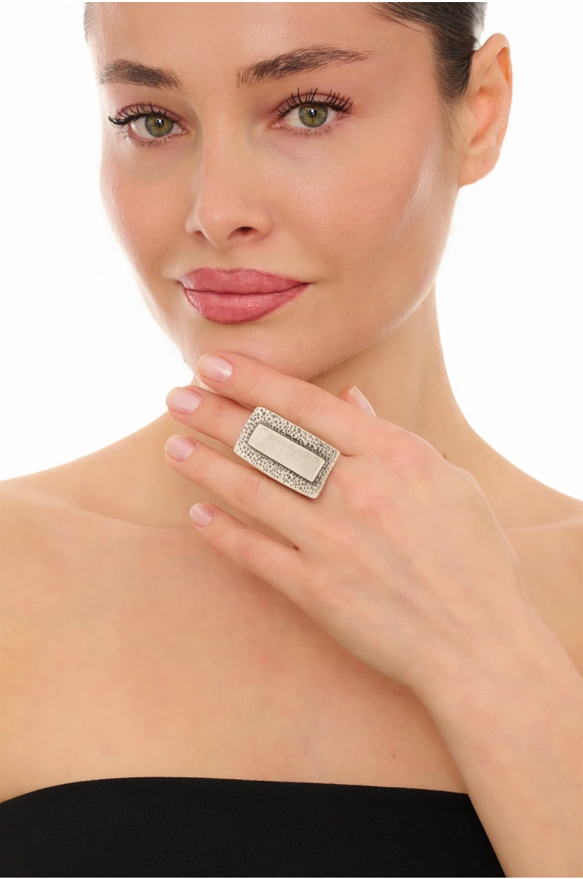 Kiraz Silver Plated Ring