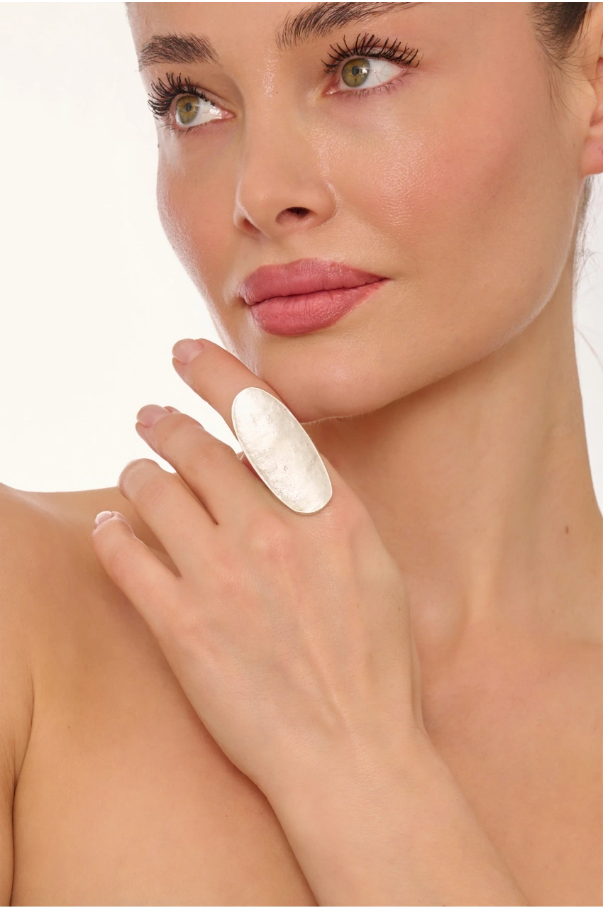 Kiraz Silver Plated Ring