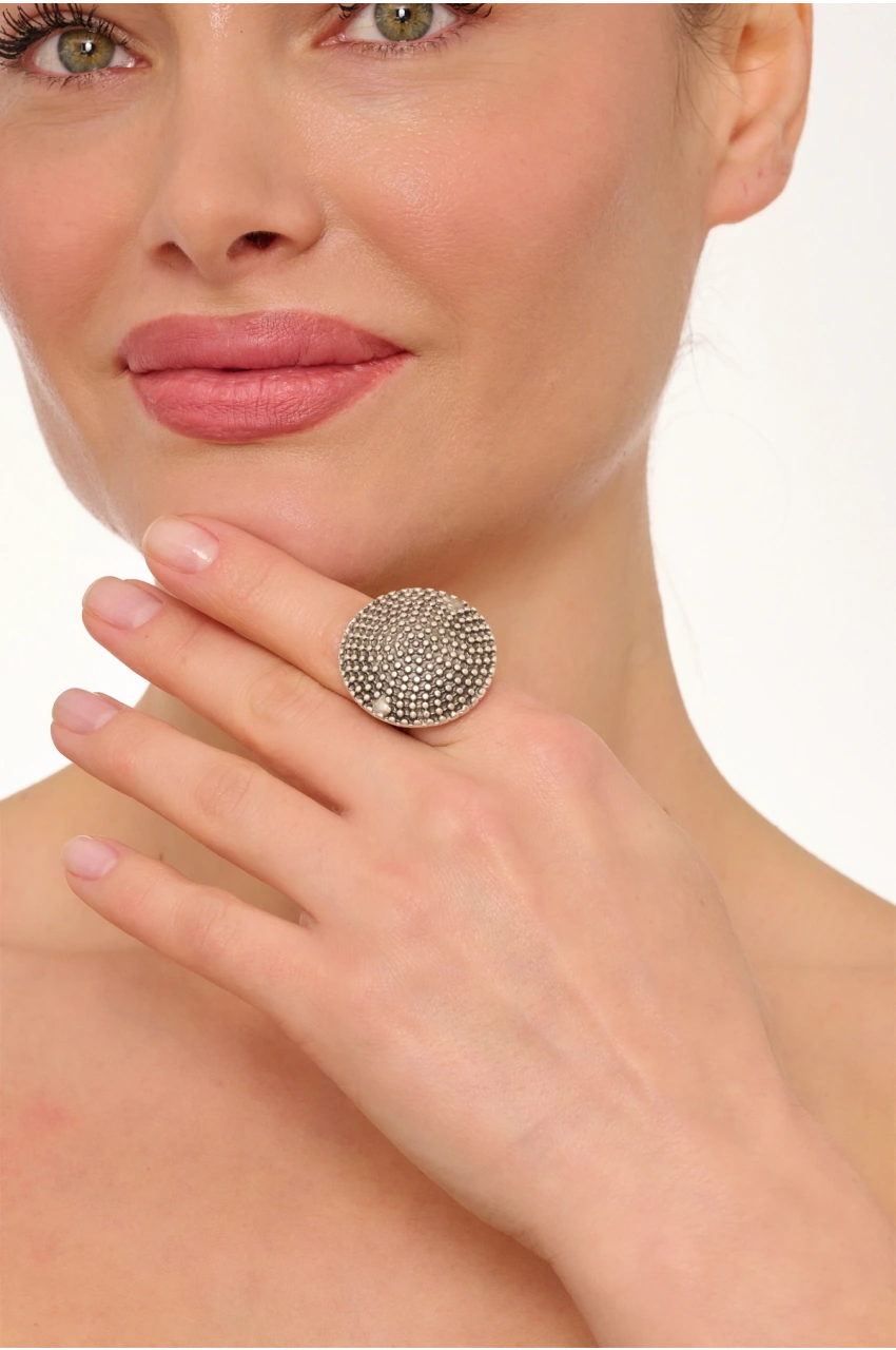 Kiraz Silver Plated Ring