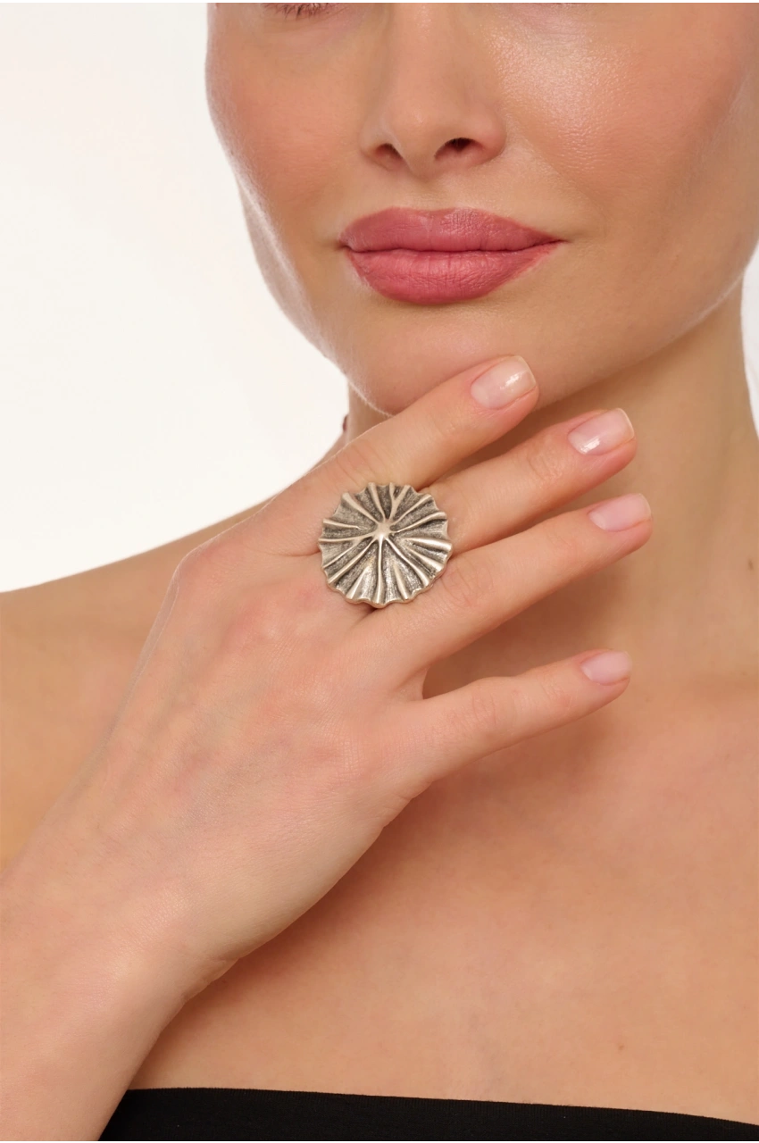 Kiraz Silver Plated Ring