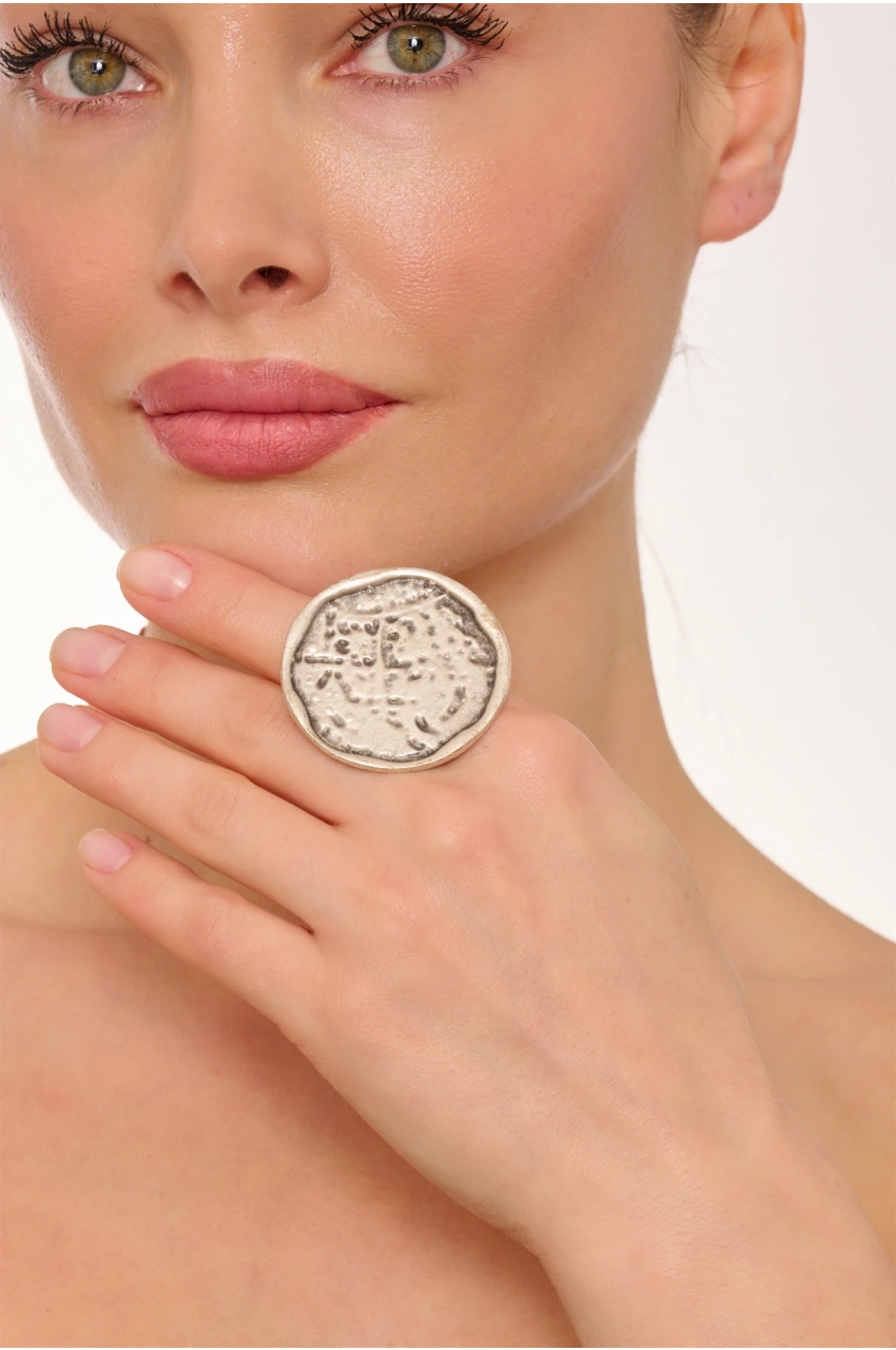 Kiraz Silver Plated Ring