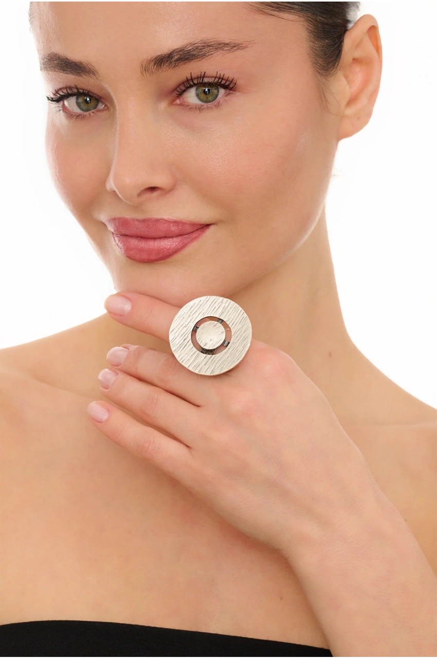 Kiraz Silver Plated Ring