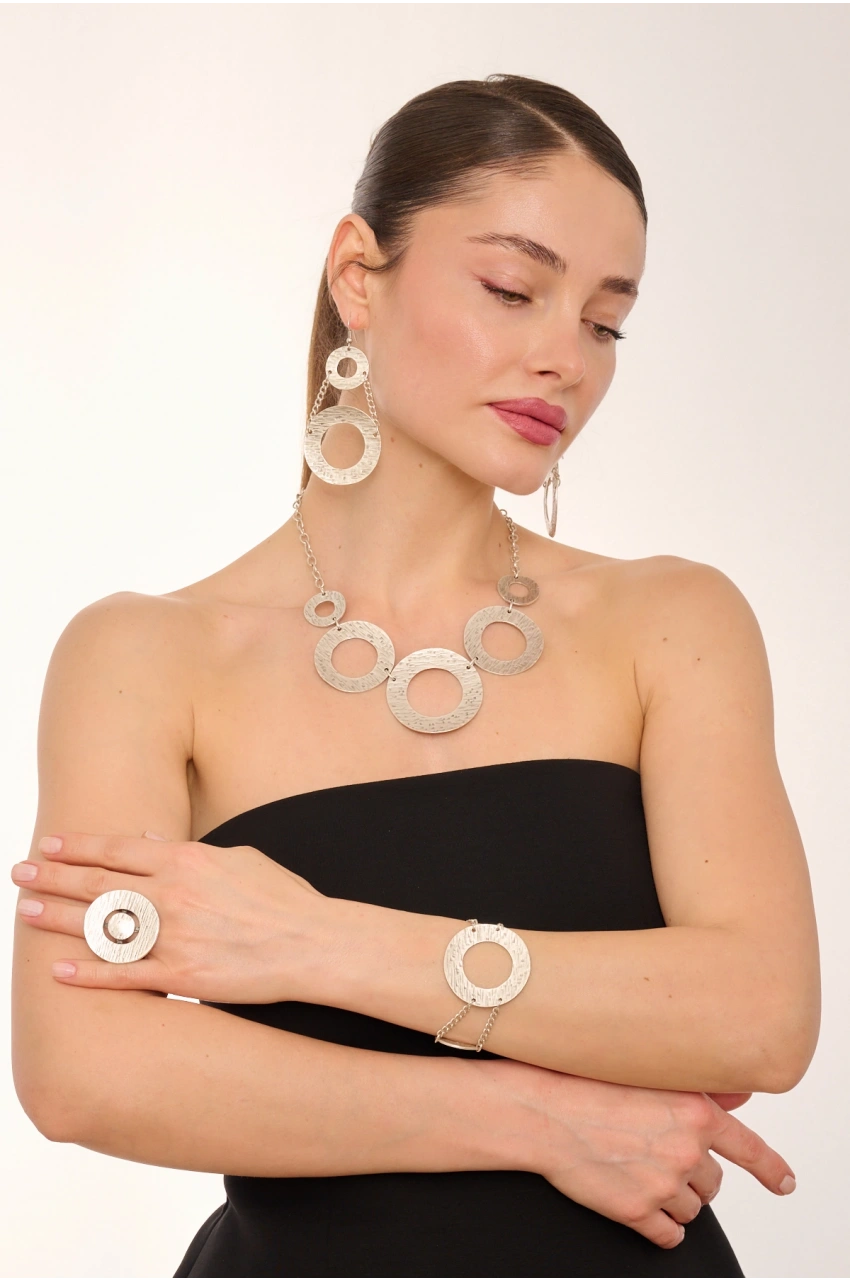 Kiraz Silver Plated Set