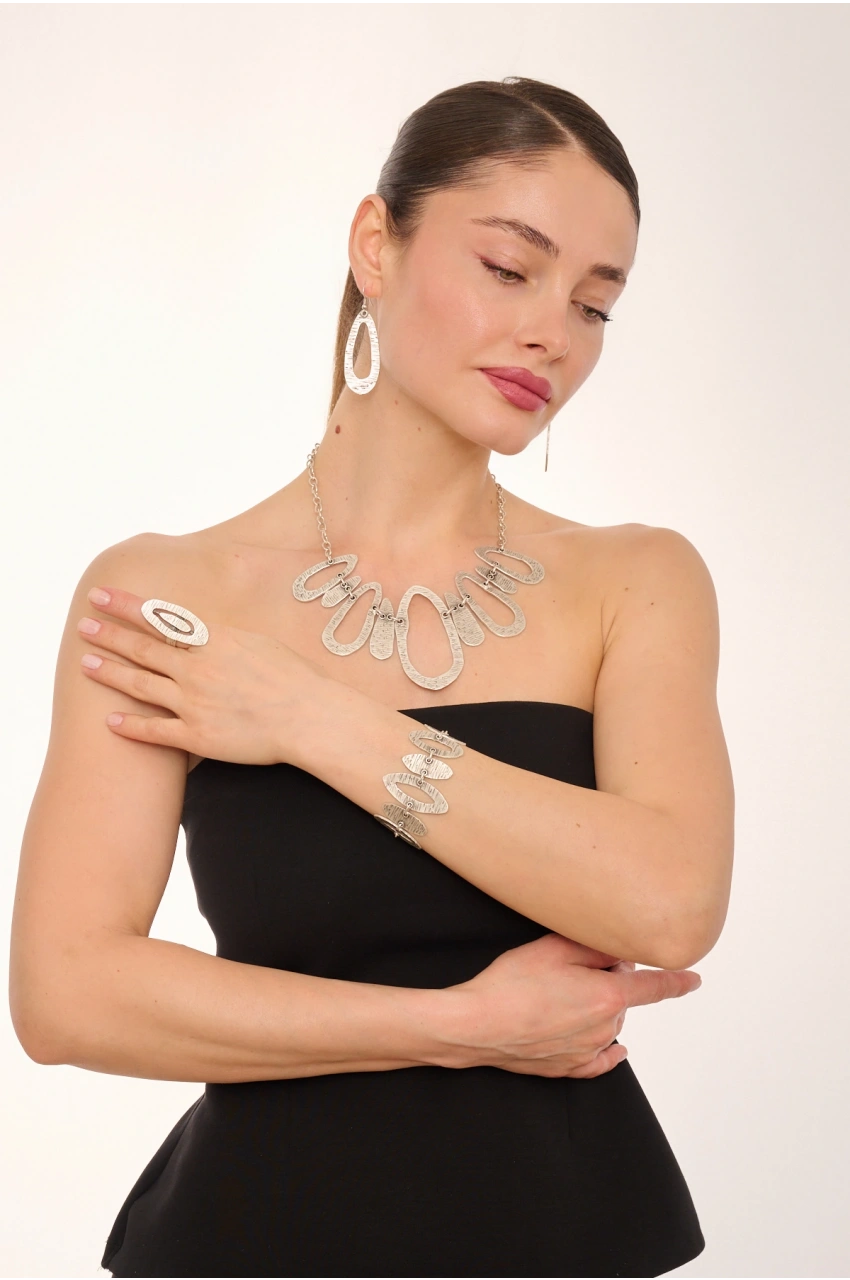 Kiraz Silver Plated Set