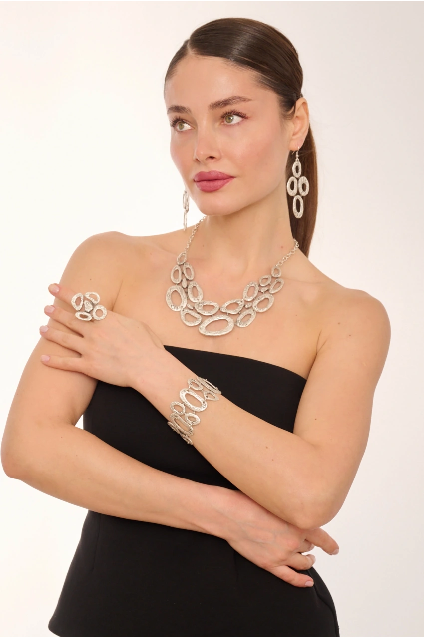 Kiraz Silver Plated Set