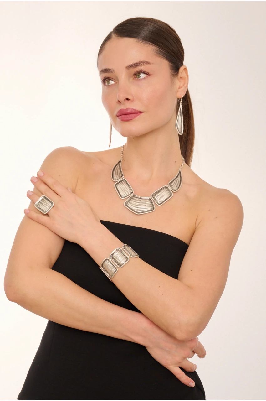 Kiraz Silver Plated Set