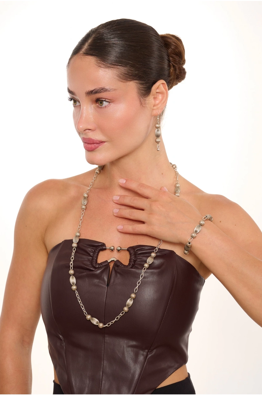 Kiraz Silver Plated Set