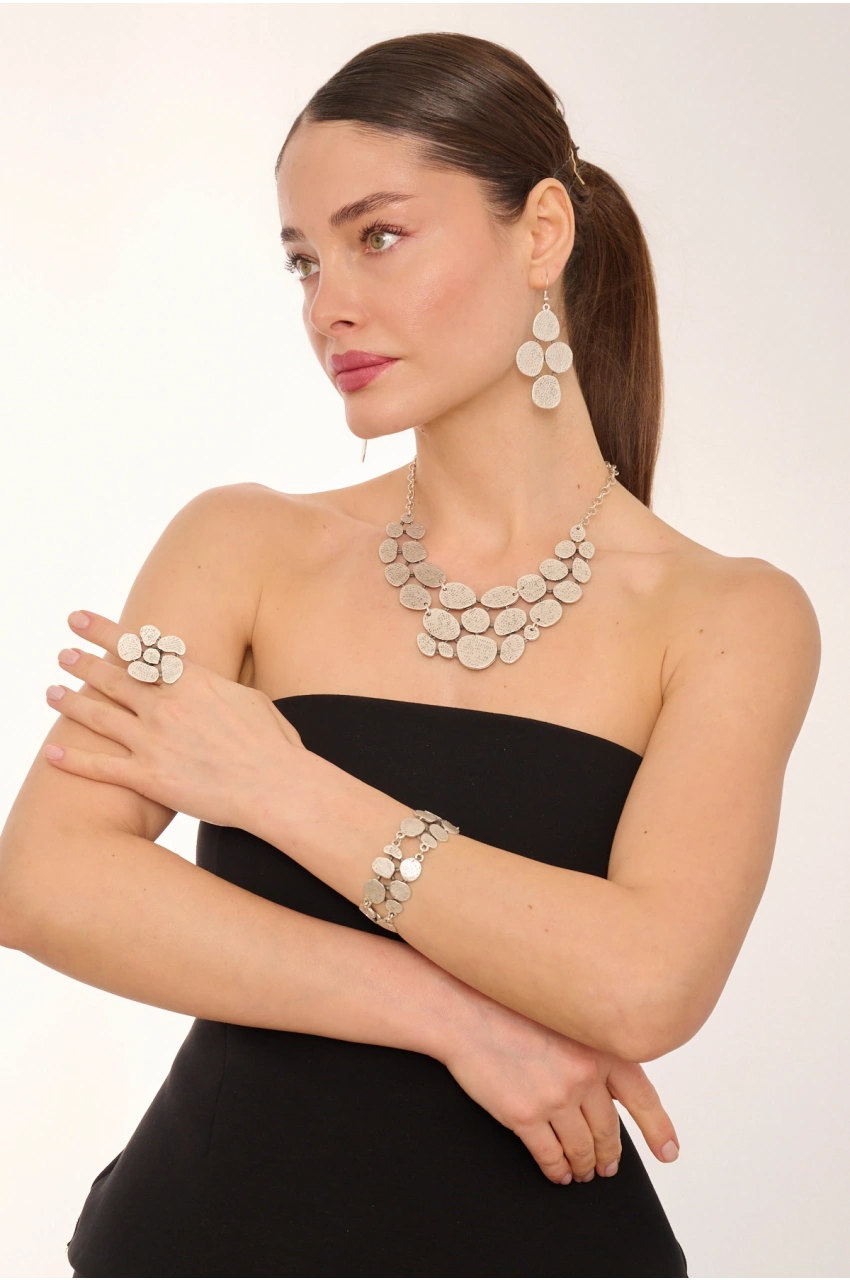 Kiraz Silver Plated Set