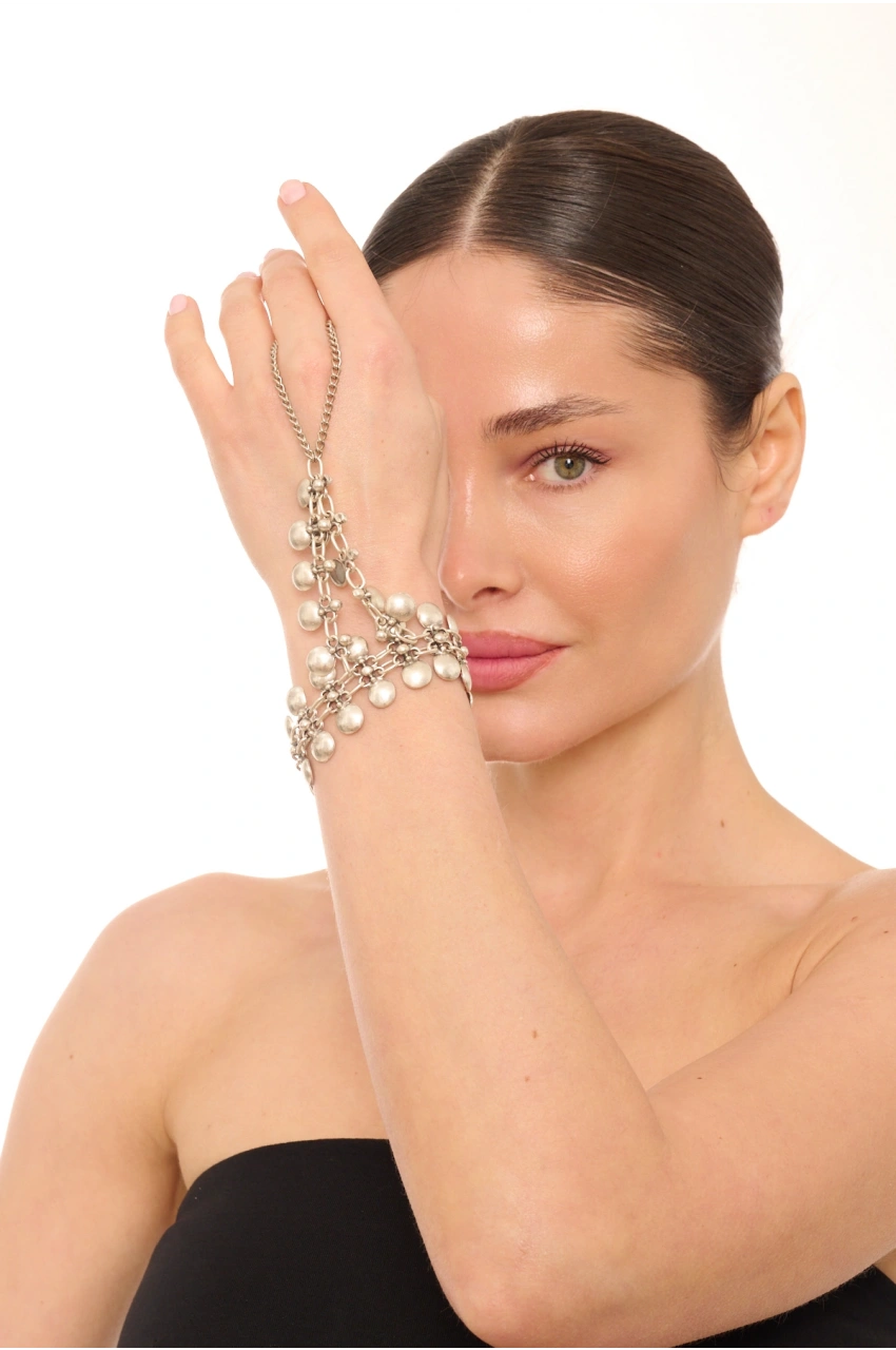 Kiraz Silver Plated Shahmaran Bracelet