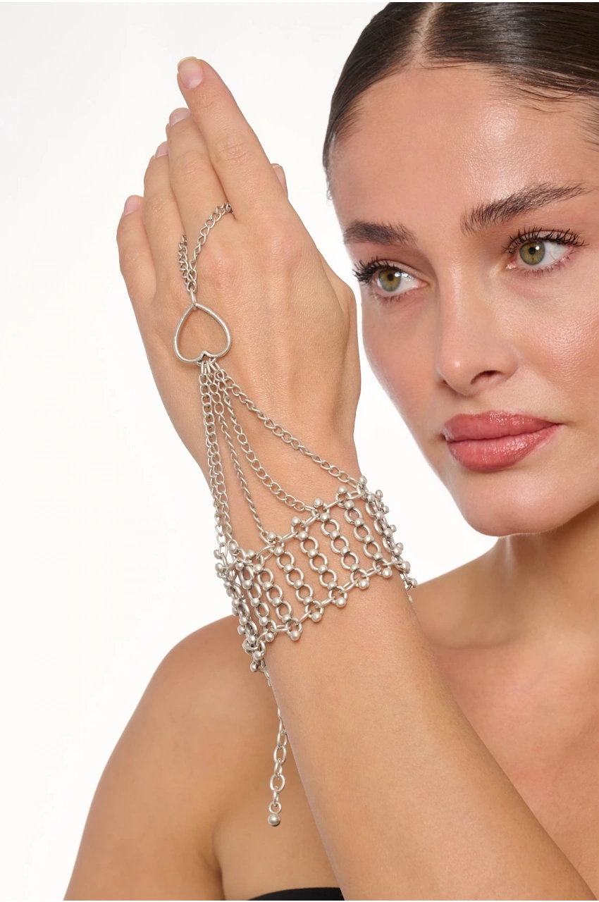 Kiraz Silver Plated Shahmaran Bracelet