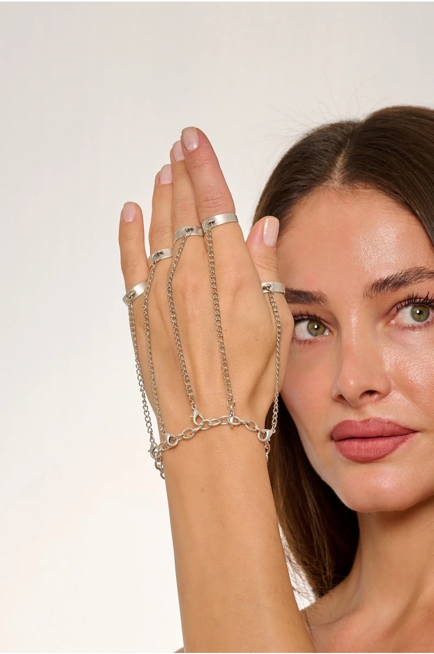 Kiraz Silver Plated Shahmaran Bracelet