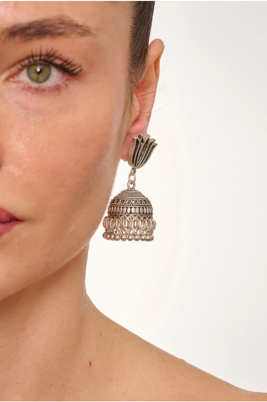 Kiraz  Silver Plated Earring
