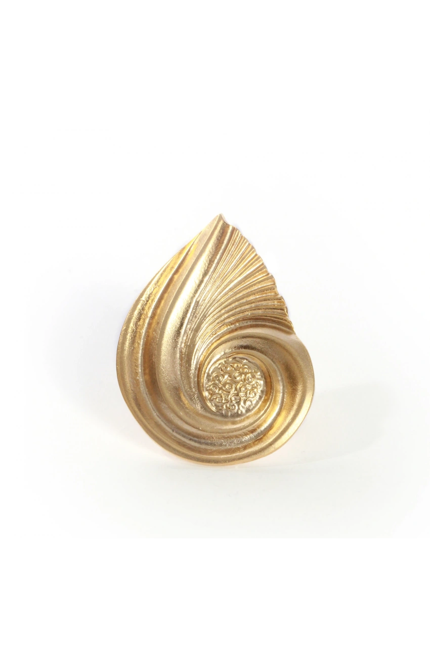 Spiral Shell Shaped Ring