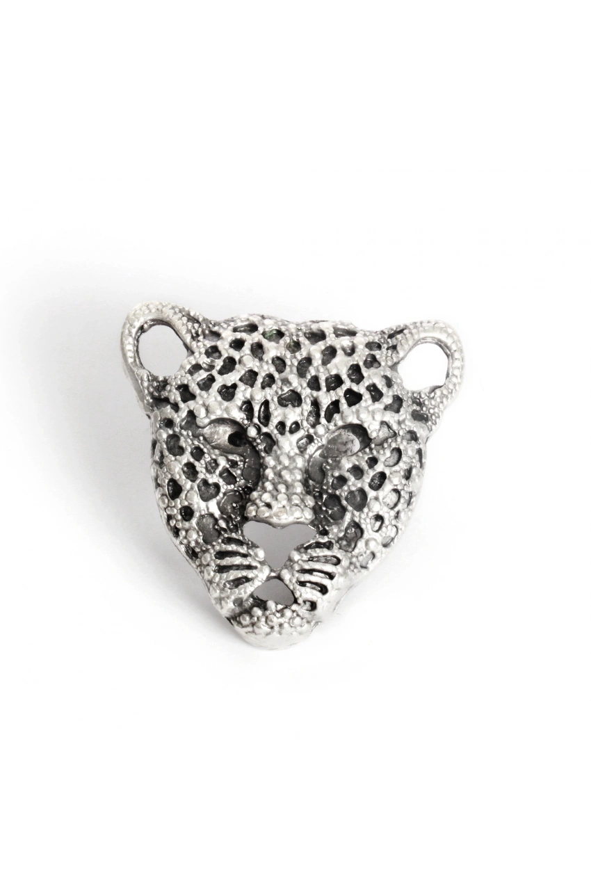 Panther Head Ring