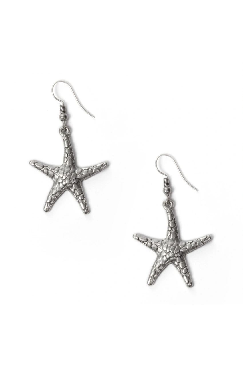 Dangle Starfish Earrings