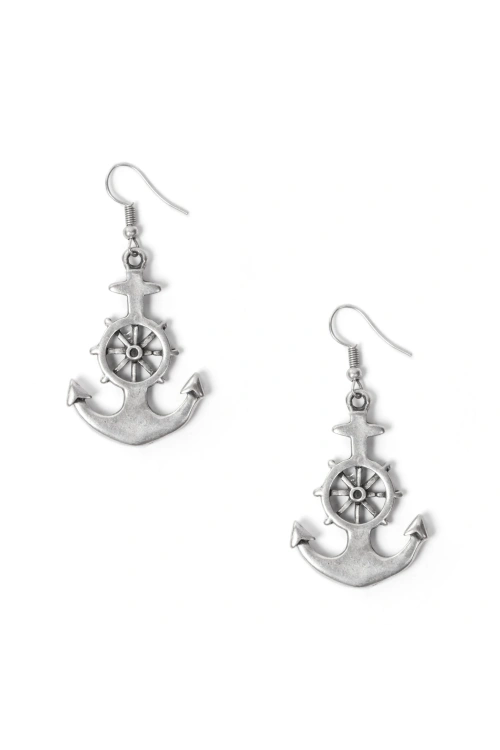 Anchor and Rudder Earrings