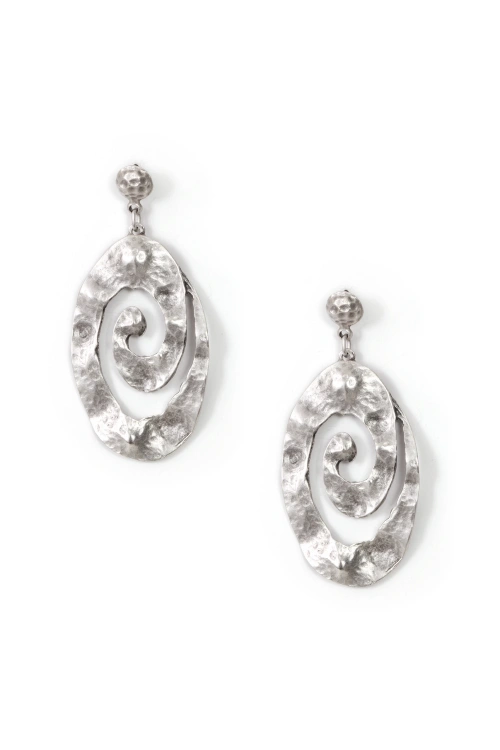 Dangle Spiral Earrings