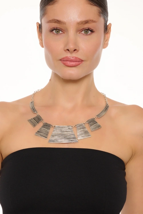 Kiraz Silver Plated Necklace