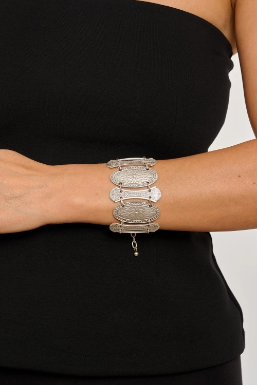 Kiraz Silver Plated Bracelet