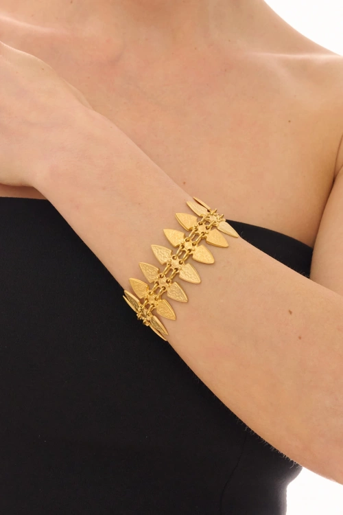 Kiraz Gold Plated Bracelet