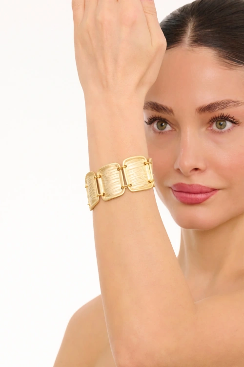 Kiraz Gold Plated Bracelet