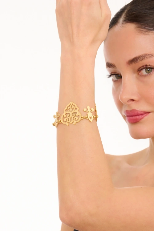 Kiraz Gold Plated Bracelet