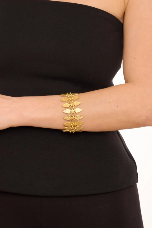 Kiraz Gold Plated Bracelet