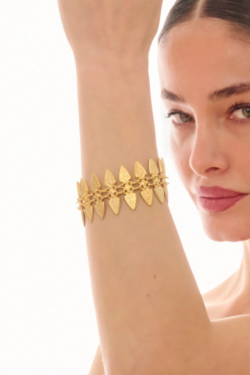 Kiraz Gold Plated Bracelet