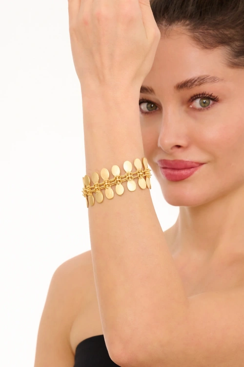 Kiraz Gold Plated Bracelet