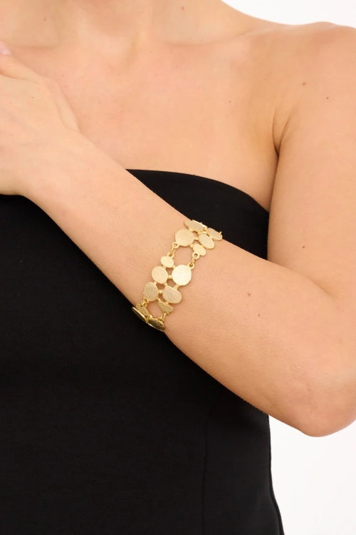 Kiraz Gold Plated Bracelet