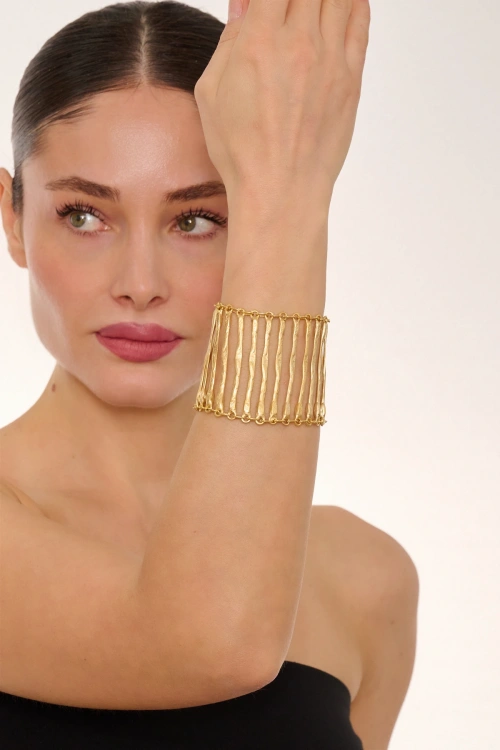 Kiraz Gold Plated Bracelet