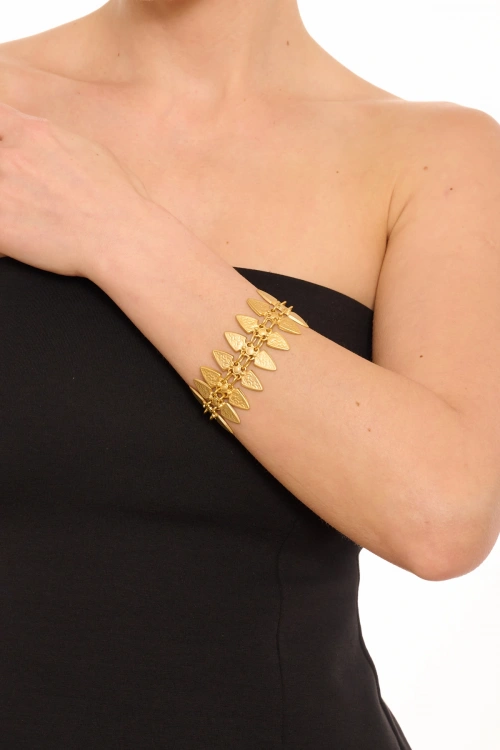Kiraz Gold Plated Bracelet