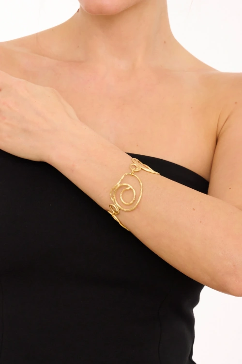 Kiraz Gold Plated Bracelet
