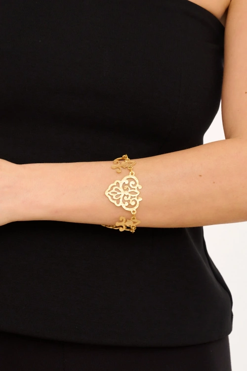 Kiraz Gold Plated Bracelet