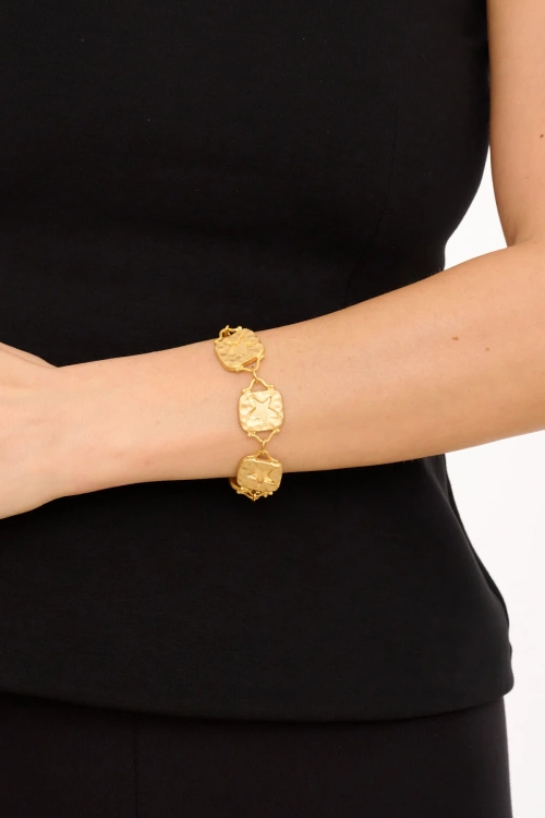 Kiraz Gold Plated Bracelet